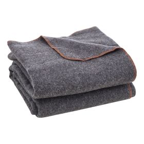 VEVOR Wool Camping Blanket, Large Warm Stadium Blanket, Waterproof & Windproof, Flame Retardant, Great for Outdoors, Picnics, Hiking, Sports Even