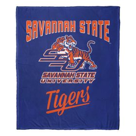 Savannah State OFFICIAL NCAA "Alumni" Silk Touch Throw Blanket; 50" x 60"