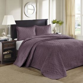 Reversible Quilt Set Purple Full/Queen