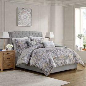 5 Piece Cotton Duvet Cover Set
