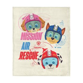 Paw Patrol Mission Air Rescue Silk Touch Throw Blanket 60 x 80 inches