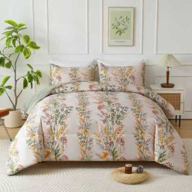 Flowers LuoXian Comforter Set (Option: Twin)