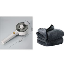 Towel Microfiber Car Beauty Car Towel Not Easy To Shed Hair Thickened Absorbent Seamless Car Cleaning Cloth (Option: Set-40X40CM)