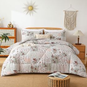 3pieces Comforter set Queen (Comforter *1+Pillowcase*2) Extremely diverse styles (Style: QianXia)